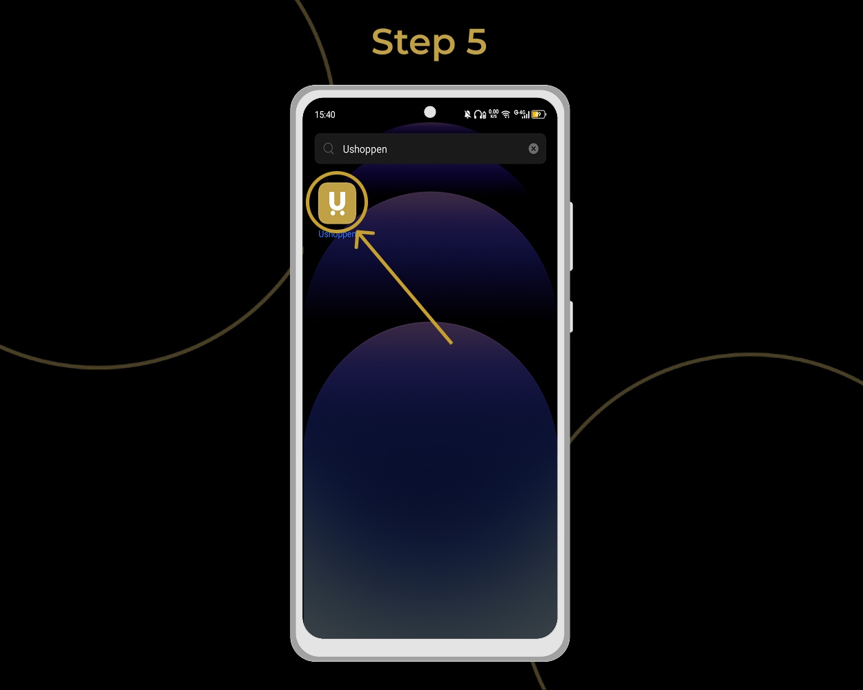 how to install ushoppen on your phone
